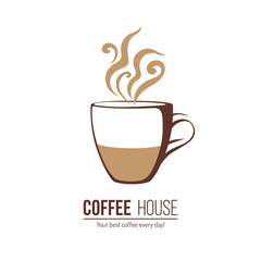 coffee logo template