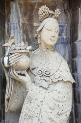 Chinese Ship Ballast stone figurines of Wat Arun ratchawararam