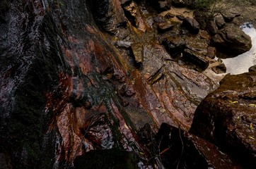 Fototapeta na wymiar Waterfall in the Australian Bush