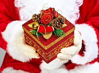 Christmas  Santa Claus with gift