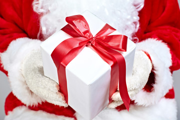 Christmas  Santa Claus with gift