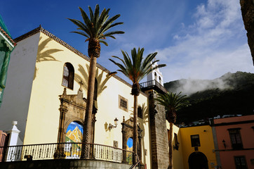 Blick auf das Augustinerkloster in Garachico