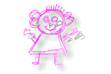 Personensilhouette - weiblich