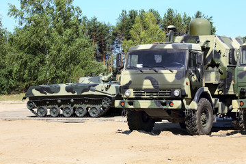 Fototapeta premium Military vehicle