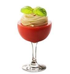 spaghetti for drink