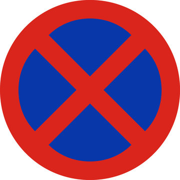 Verkehrszeichen, Absolutes Haltverbot