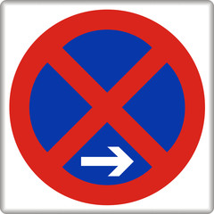Verkehrszeichen, Absolutes Haltverbot