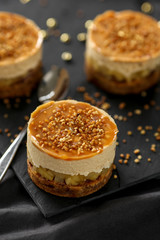délice de pomme poire caramel sur pain d'épice 4