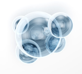 beautiful bubbles of soap