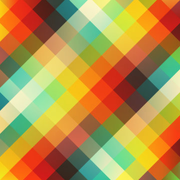 Colorful background with gradient pattern in warm colors © awatch