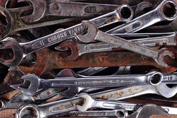 Old Tools. Spanners