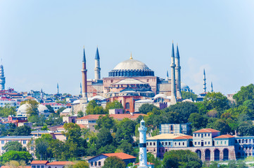Obraz premium Basilica Hagia Sophia in Istanbul