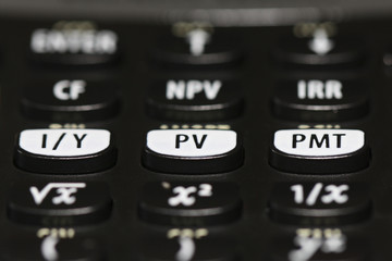 Image of a Financial Calculator 