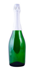 closed bottle of champagne