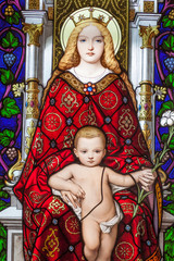 Obraz premium Madonna and Child
