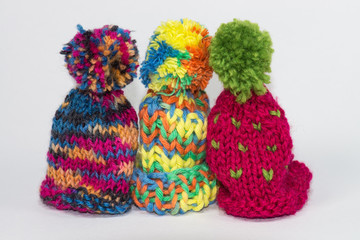 gestrickte Eierwärmer