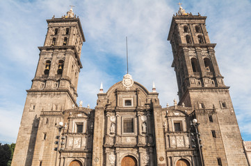Fototapeta premium Catedral de Puebla (México)