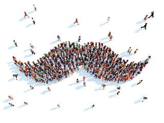 Symbol of a whiskers.