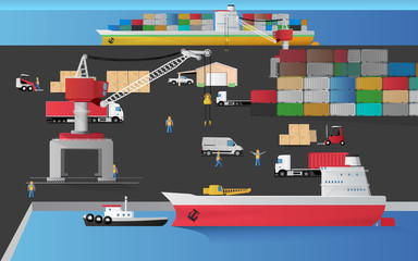 Harbour Cargo docked