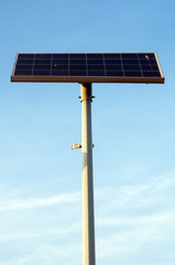 Obraz premium street lighting, solar energy