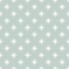 Floral Seamless Vector Pattern. Orient Abstract Background