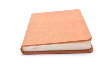 notebook for records on a white background