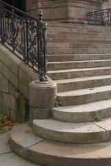 Escalier baroque bourgeois