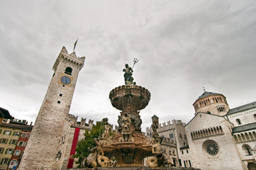 Fototapeta na wymiar Trento, Trentino, Italy