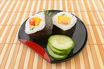 美味しそうな巻き寿司