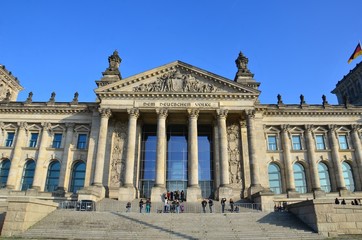Fototapeta na wymiar Palais du Reichstag, Berlin 