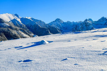Winter landscape of Rusinowa polana, Tatra Mountains, Poland © pkazmierczak