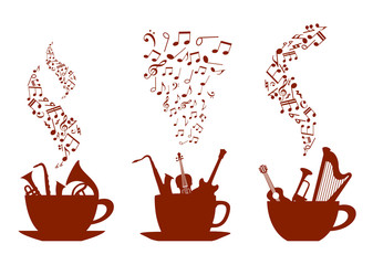 Musical cups of coffee