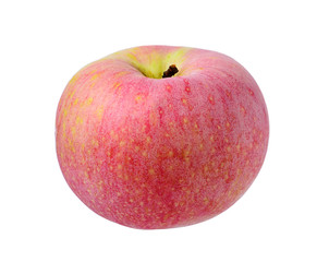Red apple isolated on white background