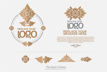 Vector layout design and element