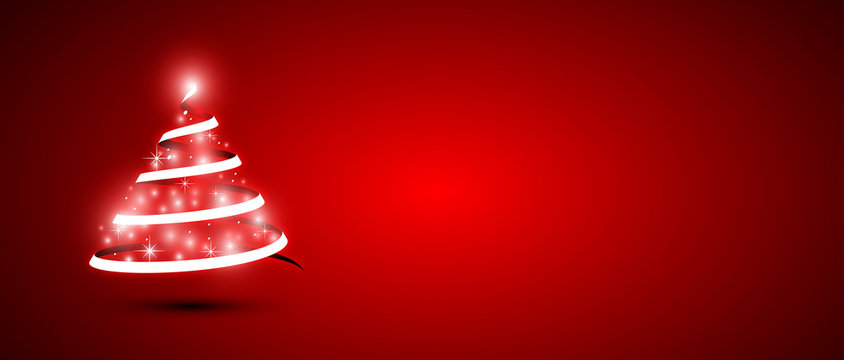 albero di natale, cartolina di natale, albero, natale