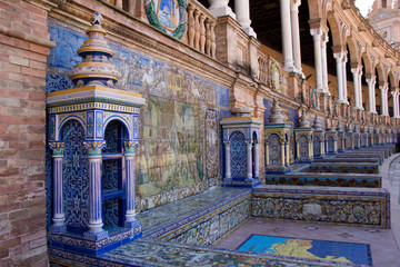 Obraz premium Plaza De Espana, Seville