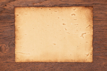 old papers texture on brown background.