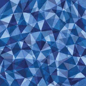 Blue Mosaic Background