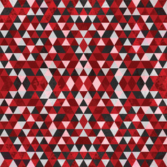 Triangular Mosaic Colorful Background