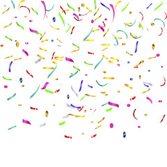 confetti and streamers