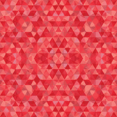 Triangular Mosaic Colorful Background