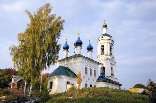 Церковь Святой Варвары (Варваринская) (1821). Плёс