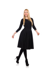 Woman in fashion clothing concept