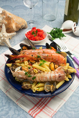 Penne allo scoglio