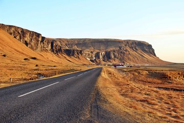 Along Icelandic road