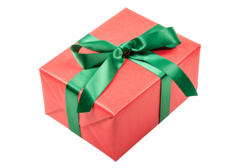 rotes weihnachtsgeschenk