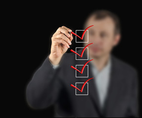 Filling checklist