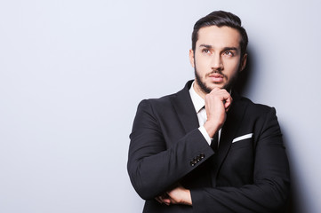 Thinking about solutions.