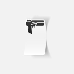 realistic design element: gun game