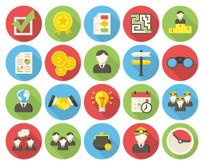 Fototapeta premium Business icon